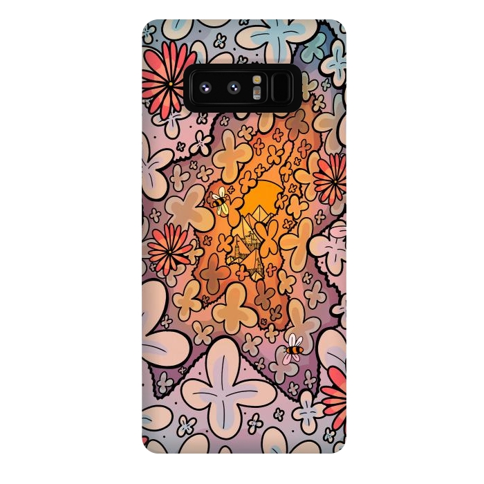 Galaxy Note 8 StrongFit The forest castle by Steve Wade (Swade)