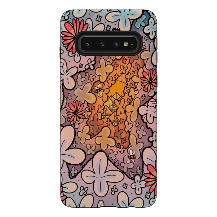 Galaxy S10 StrongFit The forest castle by Steve Wade (Swade)