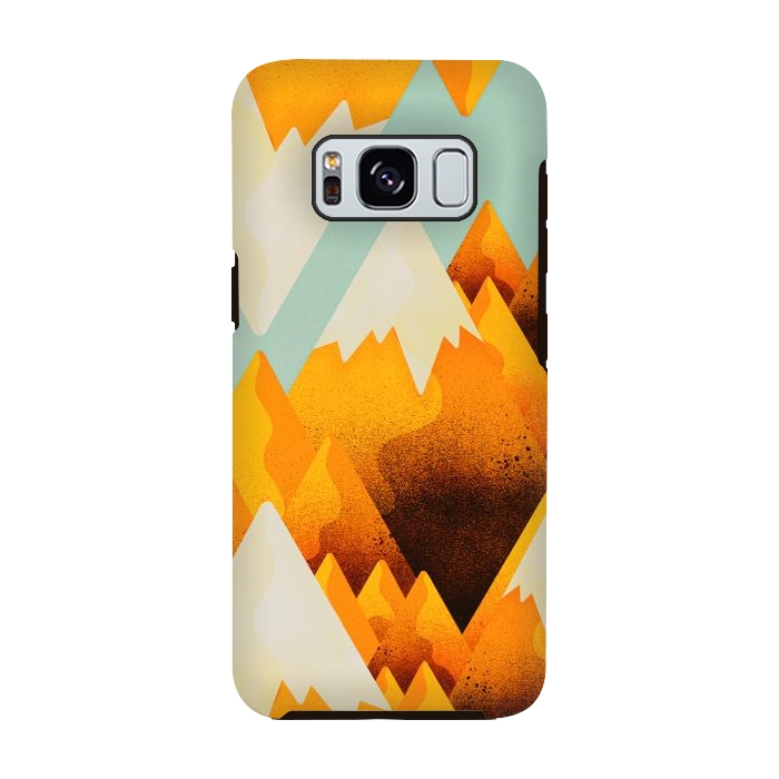 Galaxy S8 StrongFit Yellow sand peaks by Steve Wade (Swade)