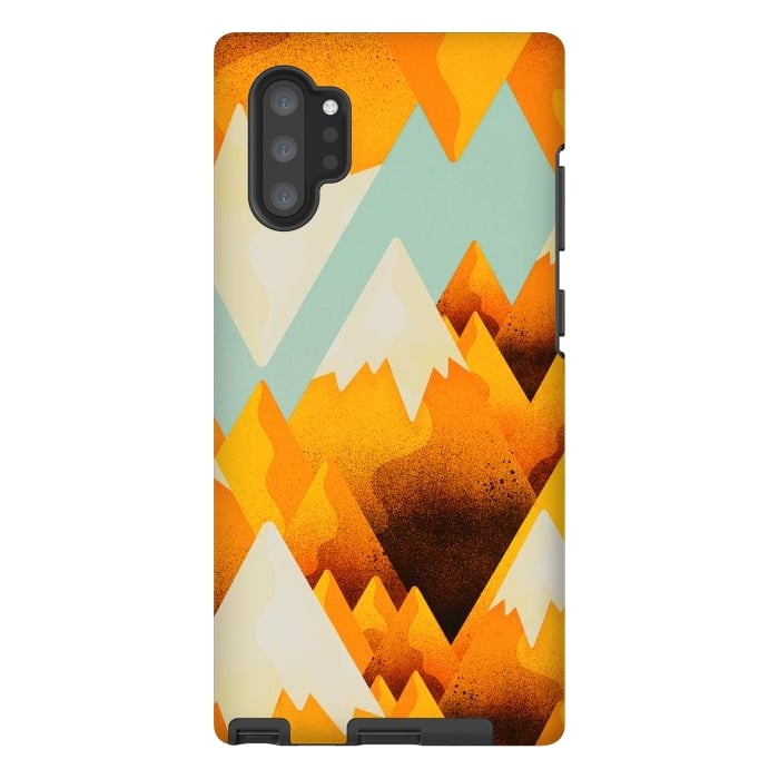 Galaxy Note 10 plus StrongFit Yellow sand peaks by Steve Wade (Swade)