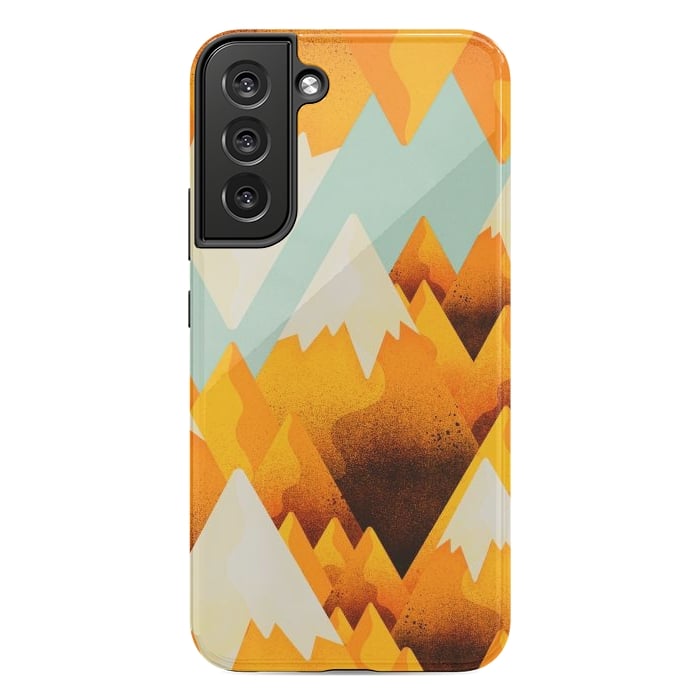 Galaxy S22 plus StrongFit Yellow sand peaks by Steve Wade (Swade)