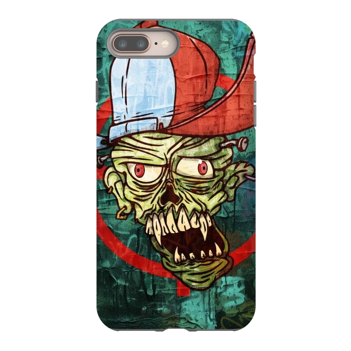 iPhone 7 plus StrongFit monster head with cap by Manuvila