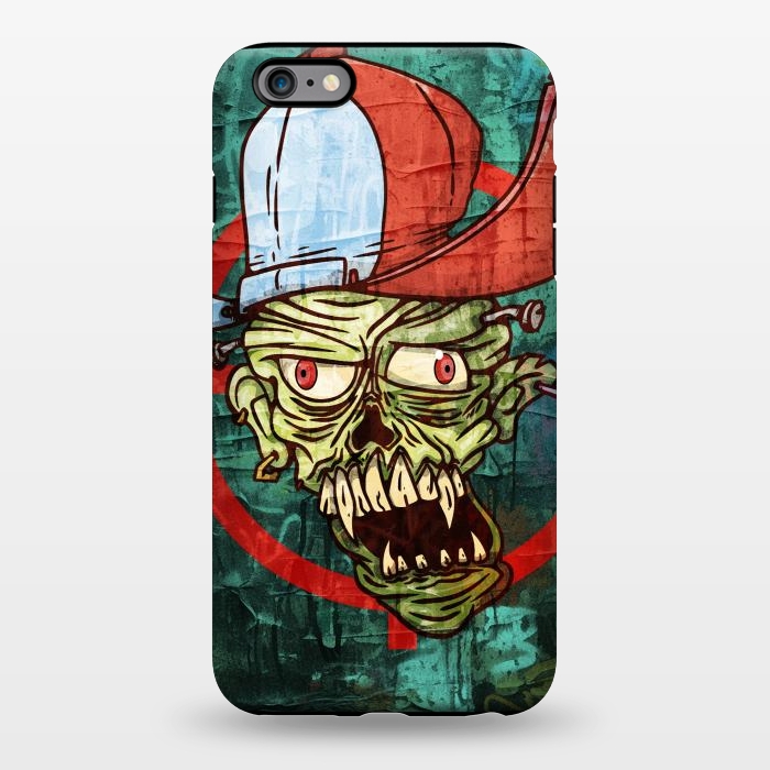 iPhone 6/6s plus StrongFit monster head with cap by Manuvila