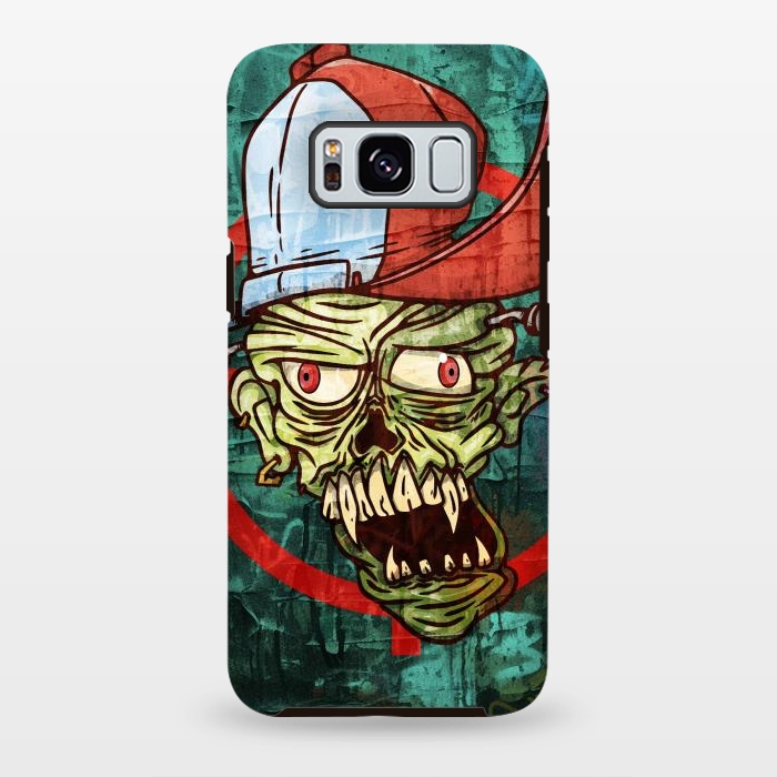 Galaxy S8 plus StrongFit monster head with cap by Manuvila