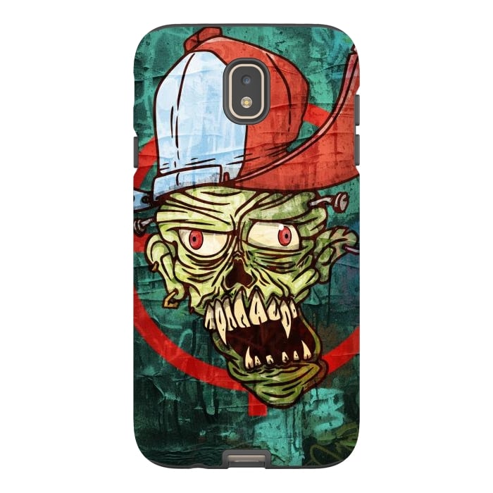Galaxy J7 StrongFit monster head with cap by Manuvila