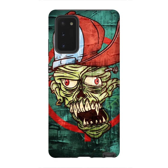 Galaxy Note 20 StrongFit monster head with cap by Manuvila