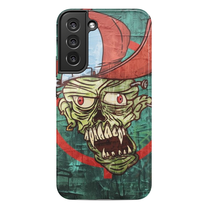 Galaxy S22 plus StrongFit monster head with cap by Manuvila
