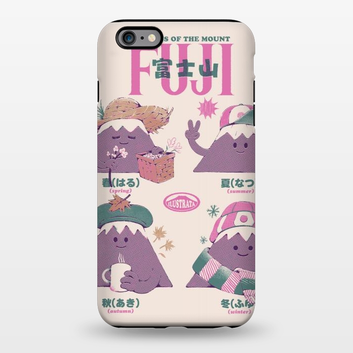 iPhone 6/6s plus StrongFit Fuji Seasons by Ilustrata