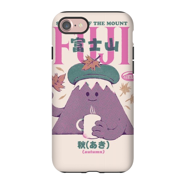 iPhone 7 StrongFit Mount Fuji Autumn by Ilustrata
