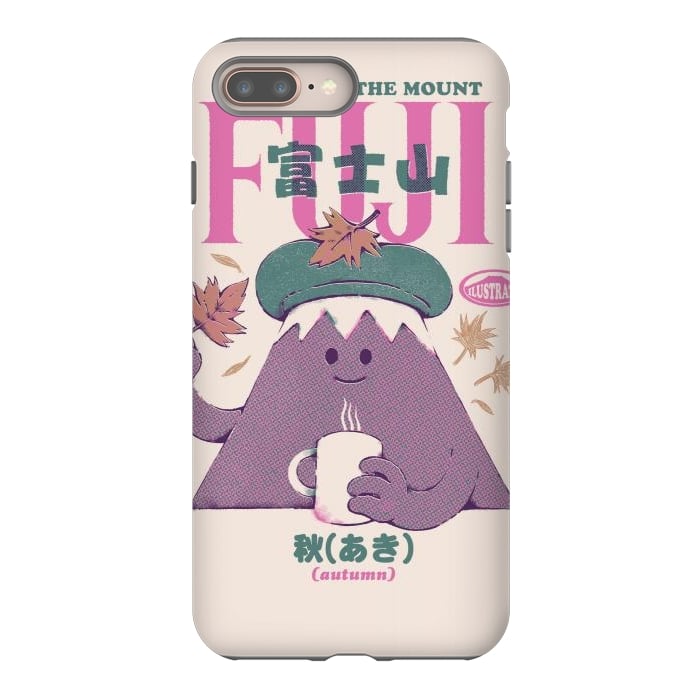 iPhone 7 plus StrongFit Mount Fuji Autumn by Ilustrata
