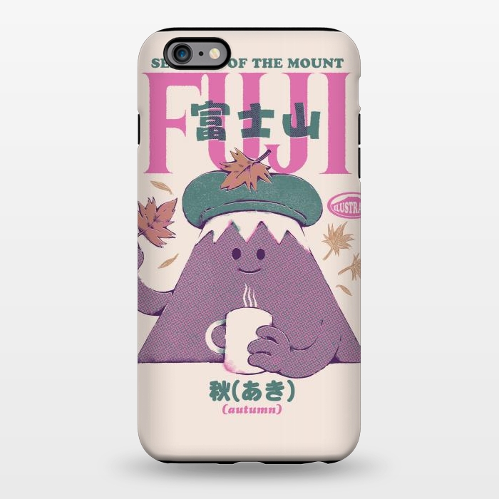 iPhone 6/6s plus StrongFit Mount Fuji Autumn by Ilustrata