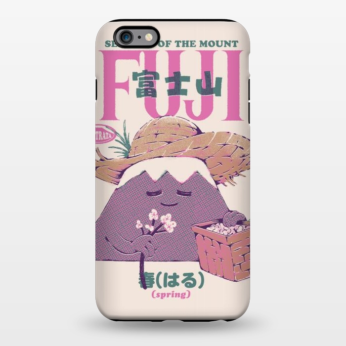 iPhone 6/6s plus StrongFit Mount Fuji Spring by Ilustrata