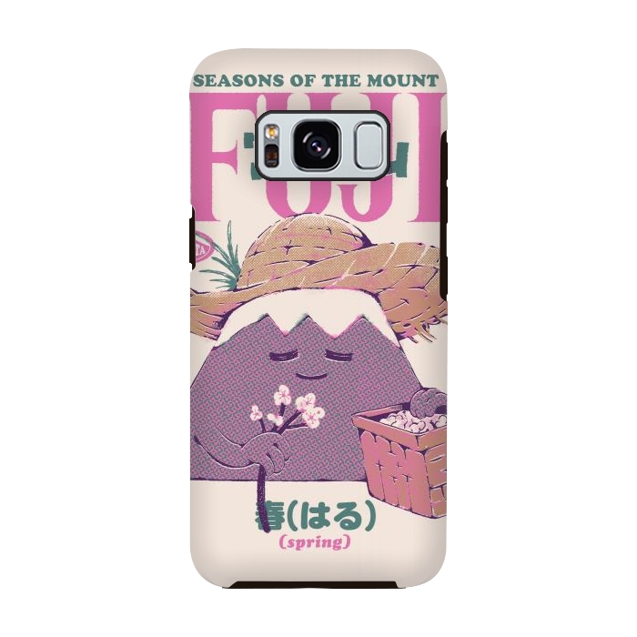 Galaxy S8 StrongFit Mount Fuji Spring by Ilustrata