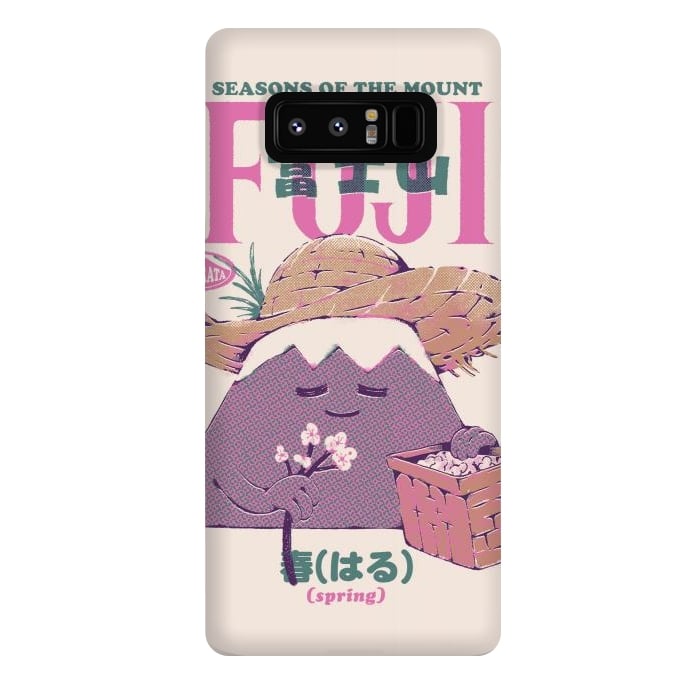 Galaxy Note 8 StrongFit Mount Fuji Spring by Ilustrata