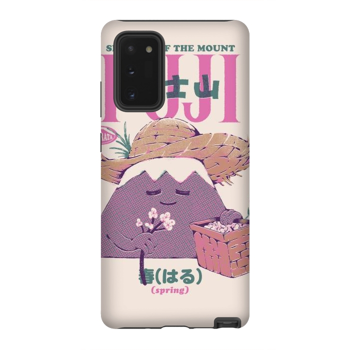 Galaxy Note 20 StrongFit Mount Fuji Spring by Ilustrata