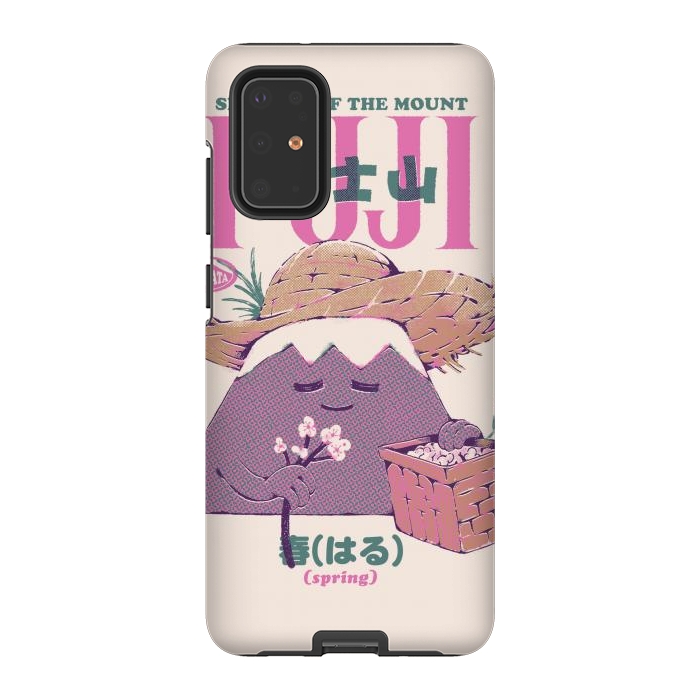 Galaxy S20 Plus StrongFit Mount Fuji Spring by Ilustrata