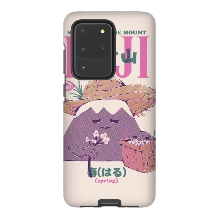 Galaxy S20 Ultra StrongFit Mount Fuji Spring by Ilustrata
