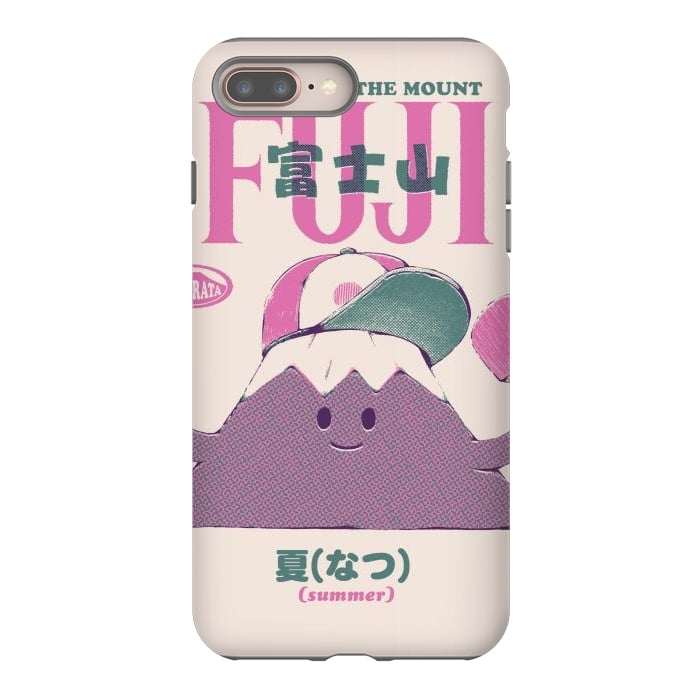 iPhone 7 plus StrongFit Mount Fuji Summer by Ilustrata