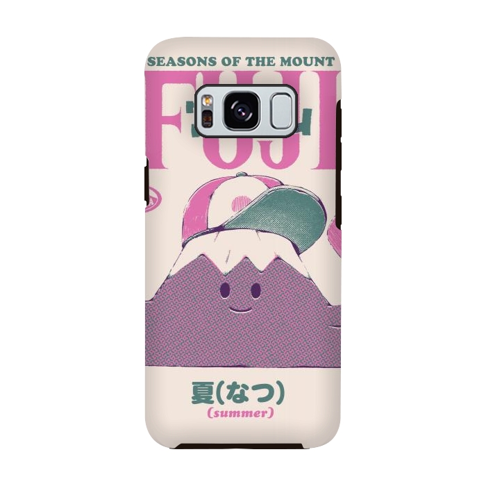 Galaxy S8 StrongFit Mount Fuji Summer by Ilustrata