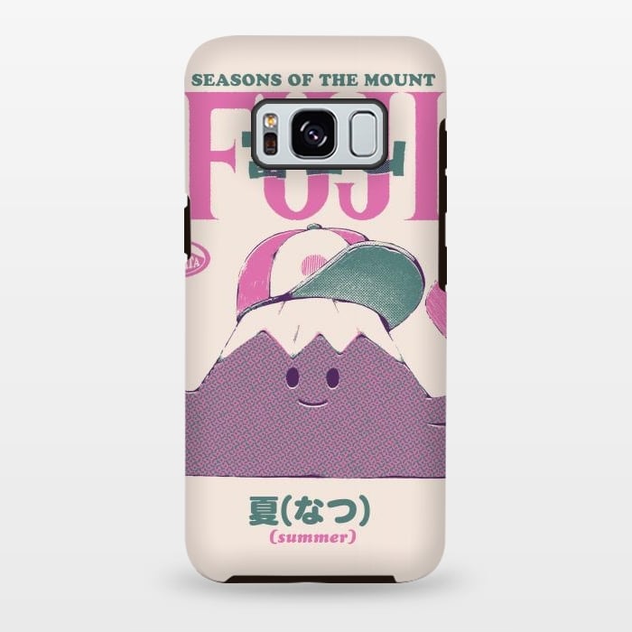 Galaxy S8 plus StrongFit Mount Fuji Summer by Ilustrata