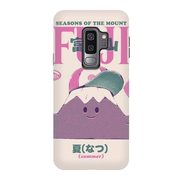Galaxy S9 plus StrongFit Mount Fuji Summer by Ilustrata