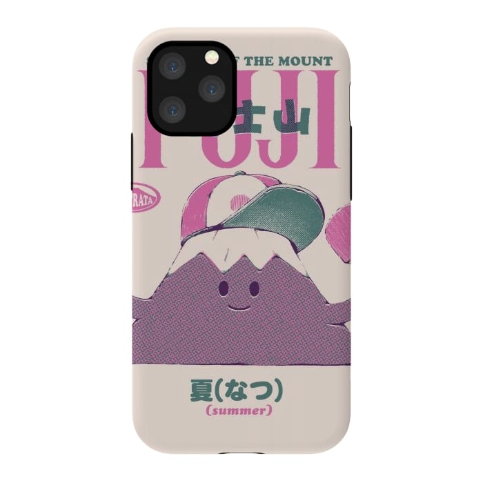 iPhone 11 Pro StrongFit Mount Fuji Summer by Ilustrata
