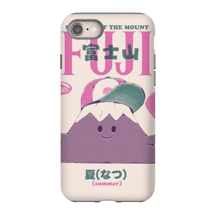 iPhone SE StrongFit Mount Fuji Summer by Ilustrata