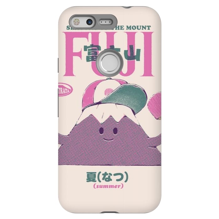 Pixel StrongFit Mount Fuji Summer by Ilustrata