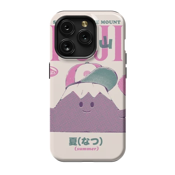 iPhone 15 Pro StrongFit Mount Fuji Summer by Ilustrata