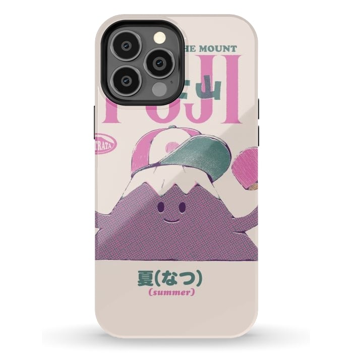 iPhone 13 Pro Max StrongFit Mount Fuji Summer by Ilustrata