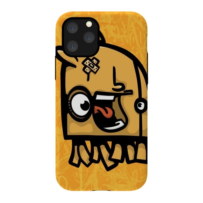 iPhone 11 Pro StrongFit Little monster by Manuvila