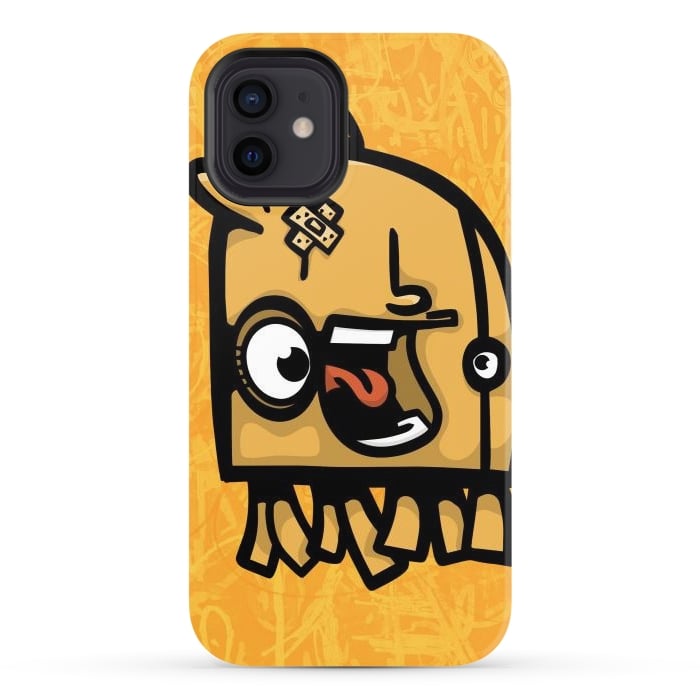 iPhone 12 StrongFit Little monster by Manuvila