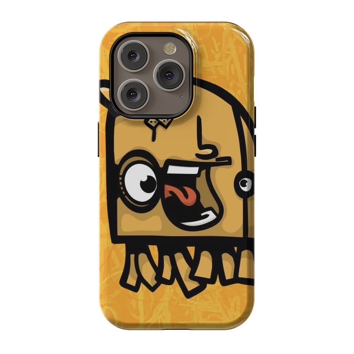 iPhone 14 Pro StrongFit Little monster by Manuvila