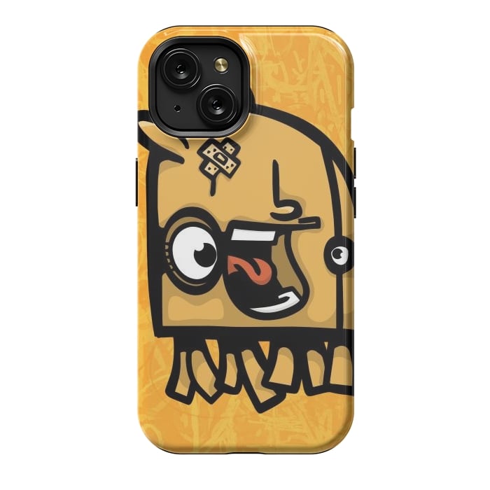 iPhone 15 StrongFit Little monster by Manuvila