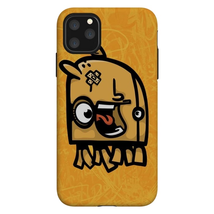 iPhone 11 Pro Max StrongFit Little monster by Manuvila