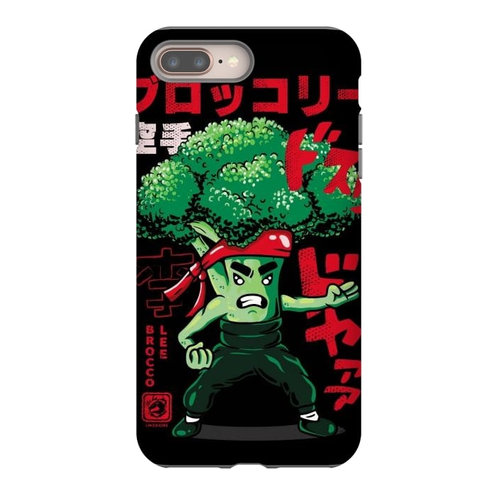iPhone 7 plus StrongFit Brocco Lee Karate by LM2Kone