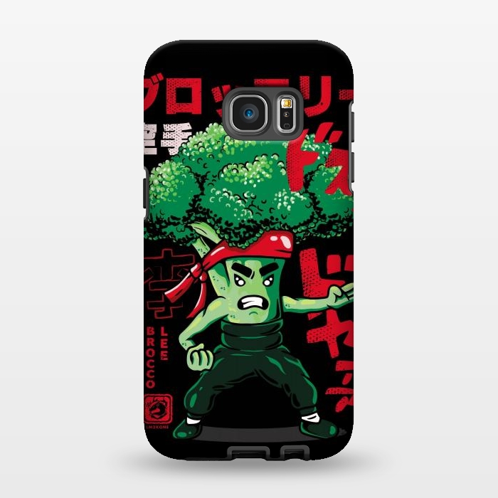 Galaxy S7 EDGE StrongFit Brocco Lee Karate by LM2Kone