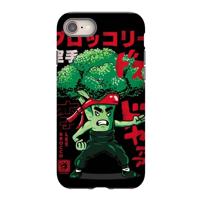 iPhone 8 StrongFit Brocco Lee Karate by LM2Kone