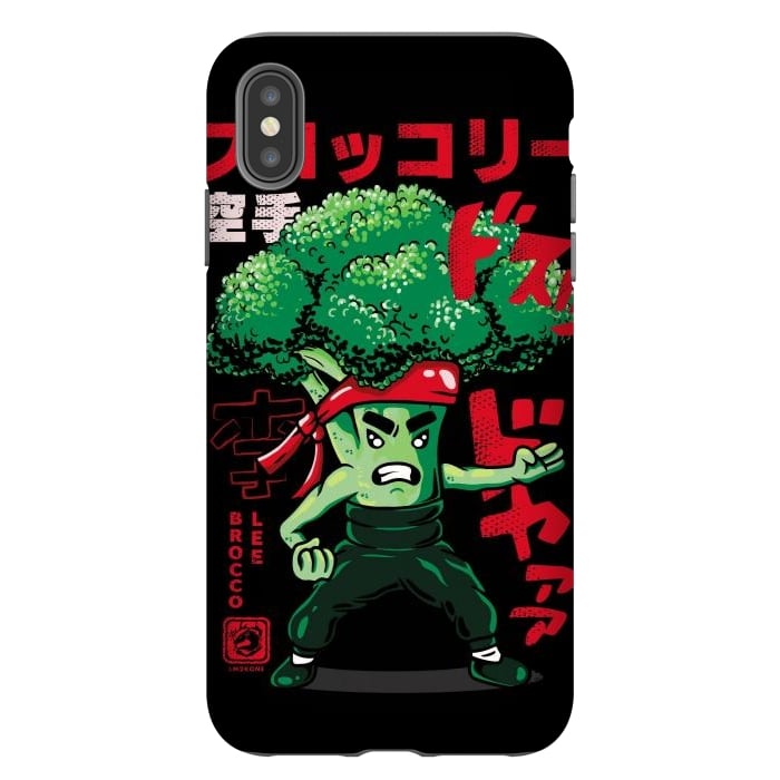 iPhone Xs Max StrongFit Brocco Lee Karate by LM2Kone
