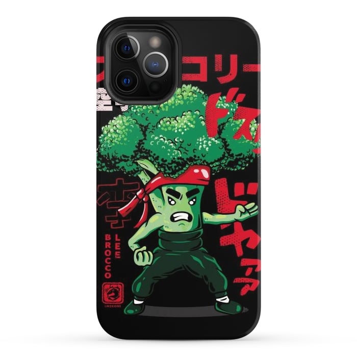 iPhone 12 Pro StrongFit Brocco Lee Karate by LM2Kone