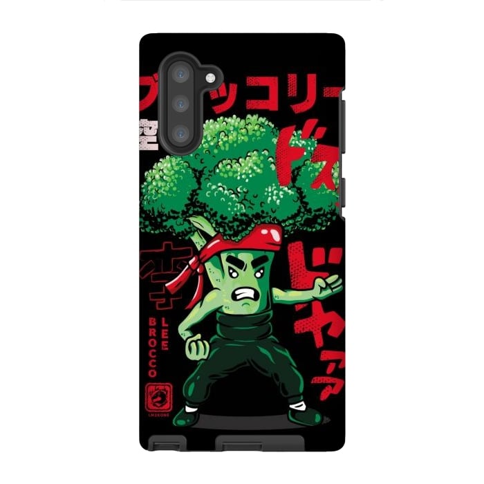 Galaxy Note 10 StrongFit Brocco Lee Karate by LM2Kone