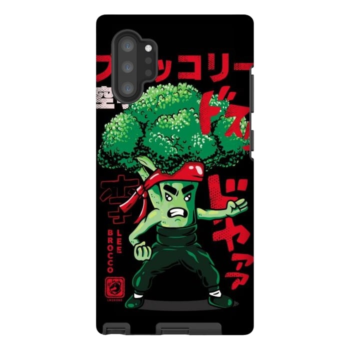 Galaxy Note 10 plus StrongFit Brocco Lee Karate by LM2Kone