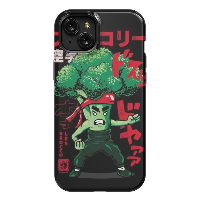 iPhone 15 Plus StrongFit Brocco Lee Karate by LM2Kone