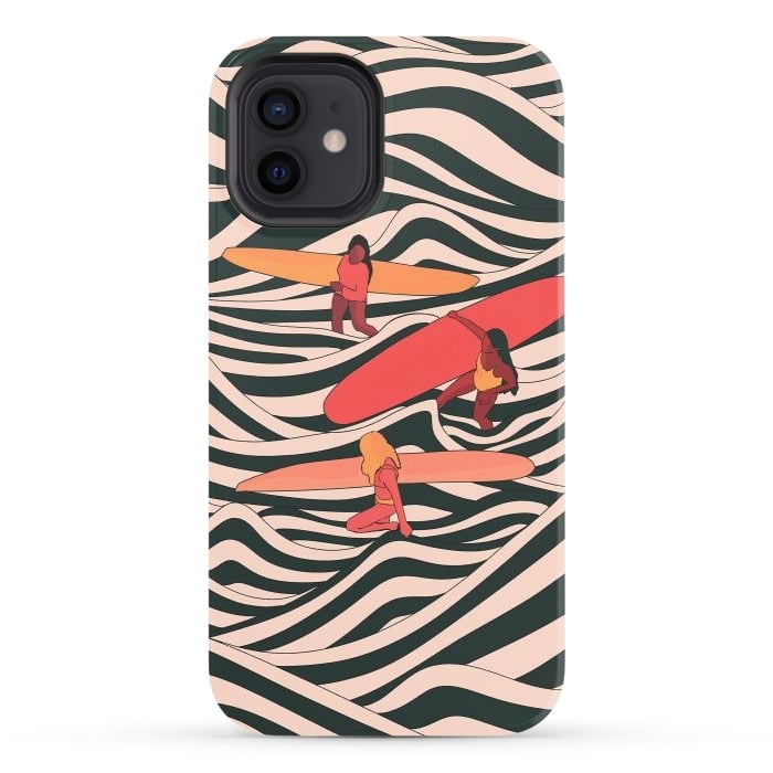 iPhone 12 StrongFit Surfer friends by Steve Wade (Swade)