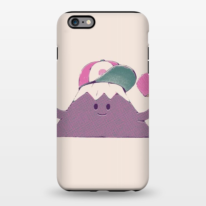 iPhone 6/6s plus StrongFit Mount Fuji Summer Sticker by Ilustrata