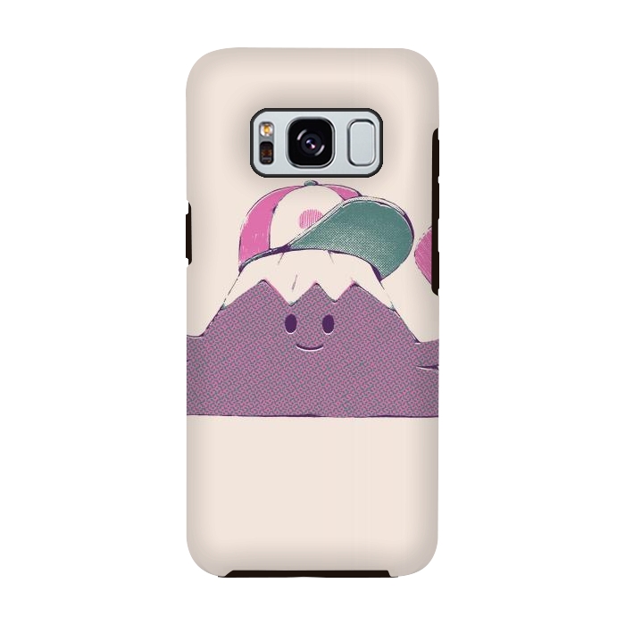Galaxy S8 StrongFit Mount Fuji Summer Sticker by Ilustrata