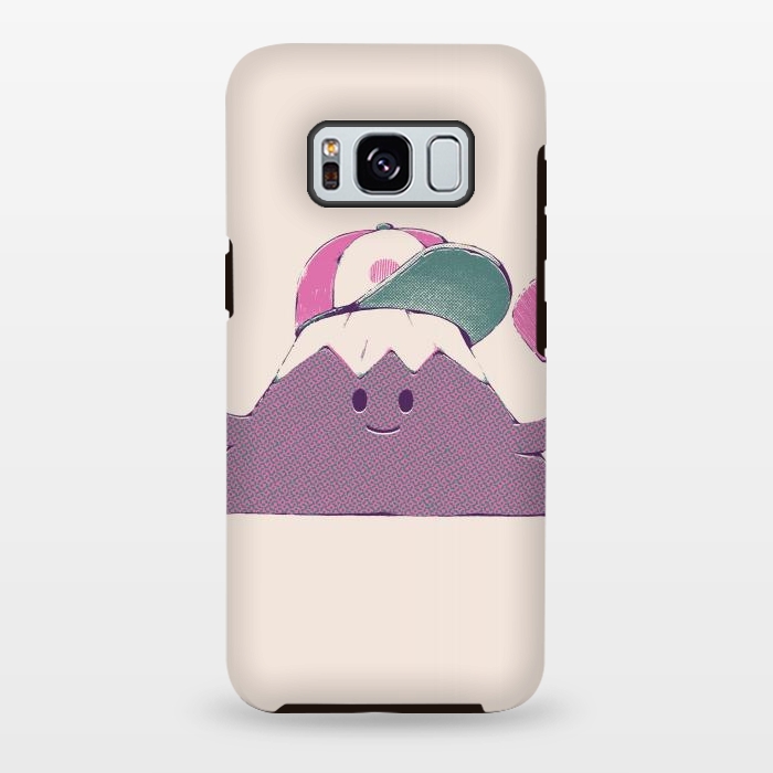 Galaxy S8 plus StrongFit Mount Fuji Summer Sticker by Ilustrata