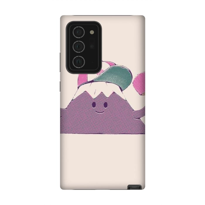 Galaxy Note 20 Ultra StrongFit Mount Fuji Summer Sticker by Ilustrata