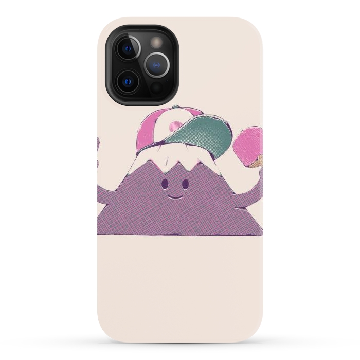 iPhone 12 Pro Max StrongFit Mount Fuji Summer Sticker by Ilustrata