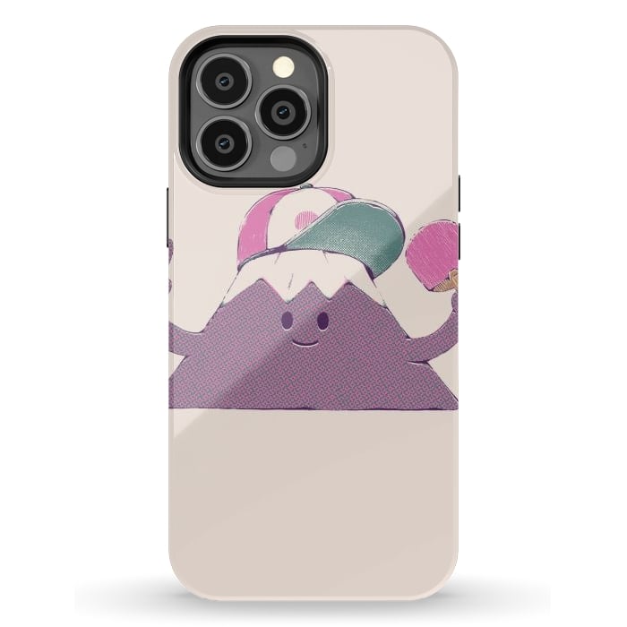 iPhone 13 Pro Max StrongFit Mount Fuji Summer Sticker by Ilustrata